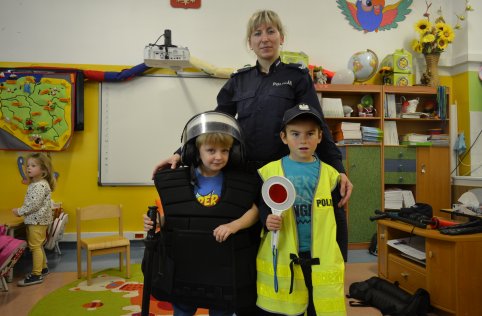 Policja w przedszkolu